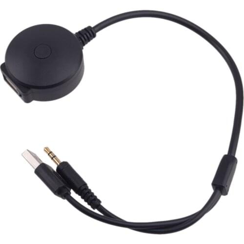 Beler 5V 25-50mA 2.4-4.8GHz Car Bluetooth Music Adapter 3.5mm AUX USB Audio Cable Fit For BMW Mini Cooper