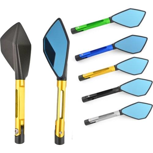 10mm 8mm motocross side mirrors for yamaha honda suzuki dirt pit bike motorbike accessories motorcycle rearview mirror moto