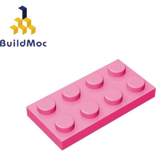 BuildMOC Compatible Assembles Particles 3020 2x4 For Building Blocks Parts DIY LOGO Educational Crea