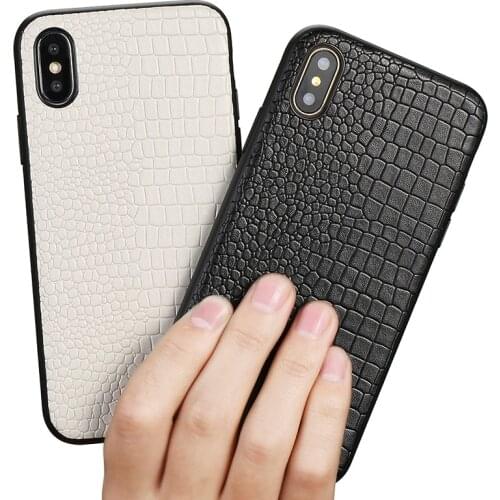 Genuine Leather Phone Case for iPhone 12 Pro MAX 11 Pro Max 12 Mini X XS Max XR 6 SE 2020 6S 7 Plus 8 Plus Full Protective Cover