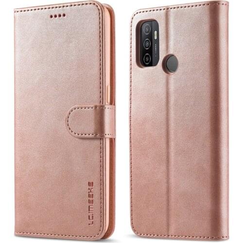 Flip Case For OPPO A32 2020 Case Vintage PU Leather Wallet Cover OPPO A33 2020 Phone Cases Card Slot Bags Capas