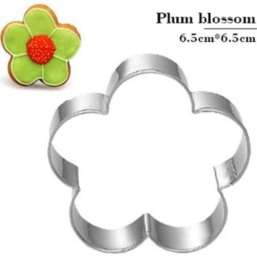 Flower Cookie Tools Cake Stencil Kitchen Cupcake Decoration Template Mold Cookie Coffee Stencil Mold Baking Fondant