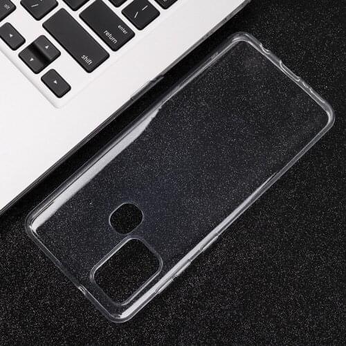 For Samsung Galaxy M21 Shockproof Silicone Ultra Thin Clear Soft TPU Phone Case For Galaxy M21 Case Transparent Funda Coque