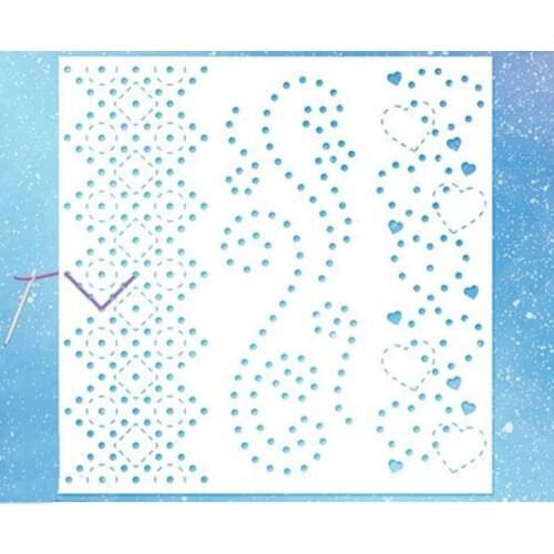 Elegant Pattern Stitch It Collection Metal Cutting Dies Stencil For Scrapbooking Photo Paper Cards Crafts Handmade New Die-Cut