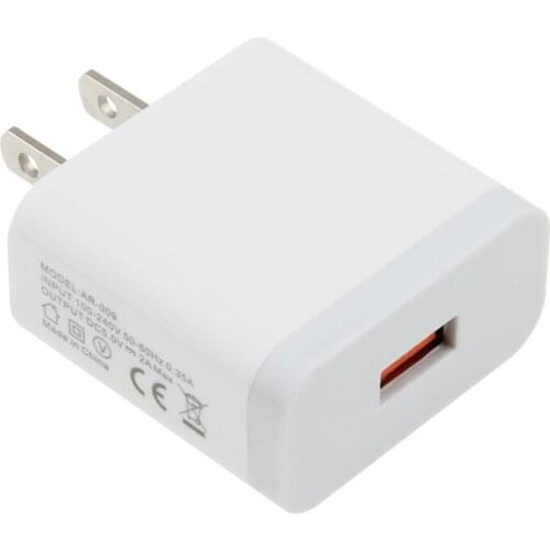 5V 2A US USB Wall Charger Home Travel Adapter for Samsung S8 S9 Xiami Redmi LG For iPhone X 11 7 Mobile Phone Chargers 100pcs