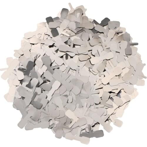 0.12 x 8 x 28 mm Nickel Conductive Plate For 18650 Battery Spot Welding 500Pcs