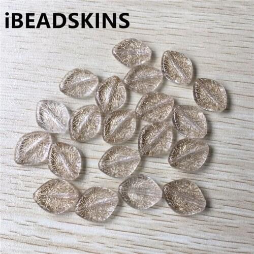 New arrival! 20x16mm 500pcs/lot clear with gold stripe oval shape Acrylic beads #5682(Design as shown)