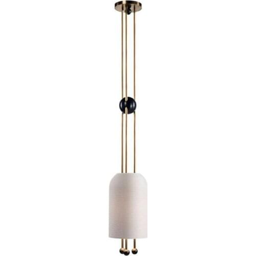 New product single head chandelier ins wind net red wind Nordic restaurant modern minimalist lamp water bar ball glass lamp