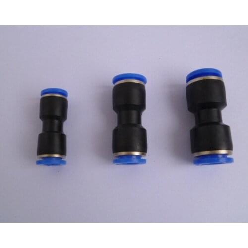Pneumatic components quick - release joints plastic joints quick connector quality through PU pipe fittings