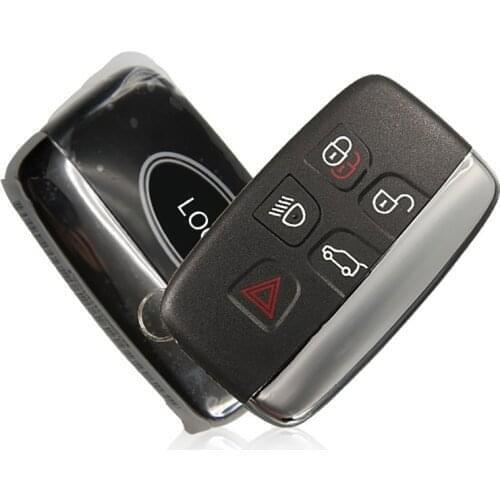 CN004009 Aftermarket For Range Rover 5 Button Smart Card Remote Key 434Mhz Smooth surface Without Logo