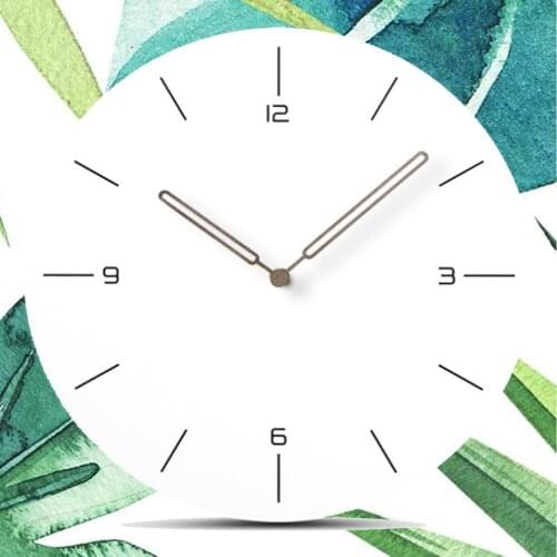 Simple Wall Clock European Style Living Room Wall Clocks Fashion Creative Bedroom Silent Quartz Watches