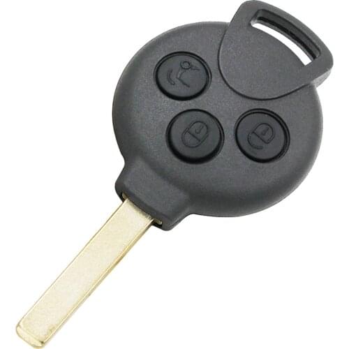 XRSHKEY 2PCS/Lot Remote Key 3 button with 434MHZ with 46 Chip for Merced Sm*rt 2005-2015 Car Remote Controller