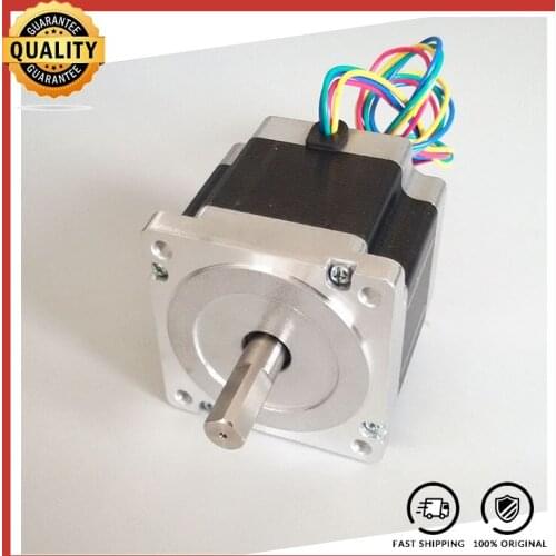 NEMA 34 Stepper Motor 1.8 Step Angle Frame 86mm 4.5N.m 556oz-in Body Length 80mm CNC Stepping Motor CE ROHS