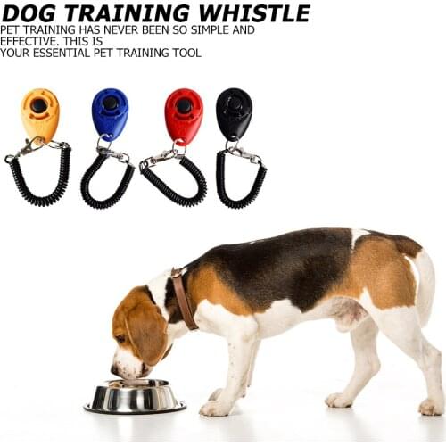 Pet Training Device Whistle Clicker Dog Trainer Aid Guide Tool Dog Products for Household Animal Dogs Accessories