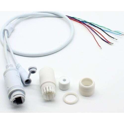 Built-in 48V POE Module CCTV end Cable LAN Power over Ethernet Lan RJ45+DC Ports Cables for IP camera board module