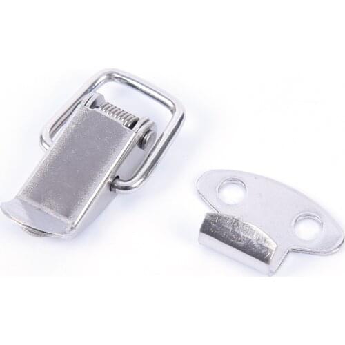 2Pcs Length 28mm Box Chest Case Spring Loaded Draw Toggle Latch Spring Latch With Excellent Anti-corrosion Properties Whosesale