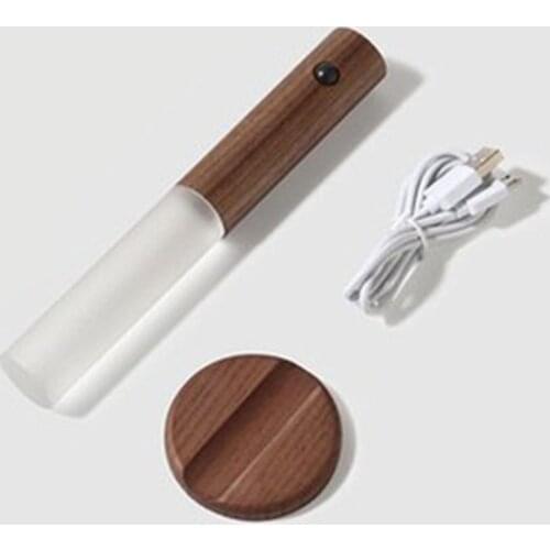 2020 LED Night Light Magnetic Motion Sensor Wireless USB Charge 5V 1W Night lamp For Kitchen Cabinet Wardrobe Stairway Wall Lamp