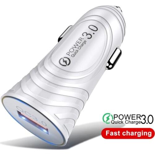Mini USB Charger Car Charger Quick Charge 4.0 3.0 Fast Charging For iPhone 12 11 XS X XR Xiaomi QC4.0 QC3.0 Type C Phone Charger