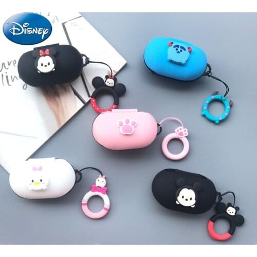 Disney High Quality Earphone Case For Samsung Galaxy Buds/Buds+ Silicone Wireless Bluetooth Earphone Case Shell Charger Box Bags