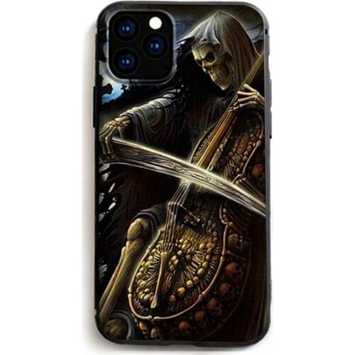 Grim Reaper Dark Art Phone Case for iPhone 11 12 Pro mini pro XS MAX 8 7 6 6S Plus X 5S SE 2020 XR