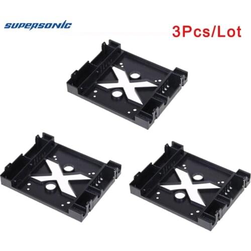3Pcs/Lot 2.5" to 3.5" SSD HDD Hard Drive Holder Mount Bracket Converter Adapter 5.25 Optical Drive Position For PC