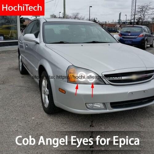 For Chevrolet Chevy Epica Magnus 2000-2005 COB Led day Light White Halo Cob Led Angel Eyes Ring Error Free Ultra bright