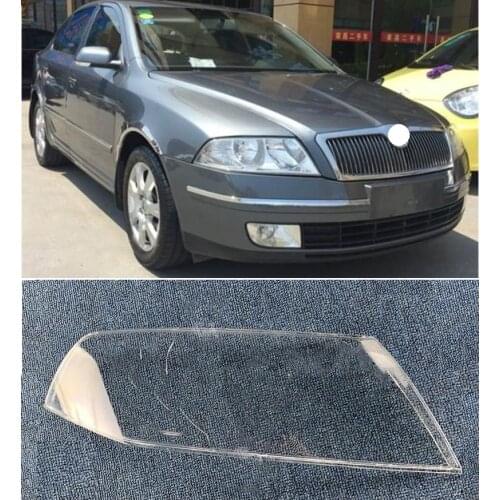 Lofty Richy For Skoda Octavia 2007 2008 2009 Front Headlights Shell Mask Boutique Transparent Cover Lampshdade Headlamp Shell