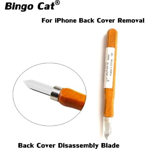 2pc Steel Scraper Back Cover Rear Glass Edge Repair Tool Rear Housing Disassembly Knife For iPhone 11 12 pro max Glass Remove