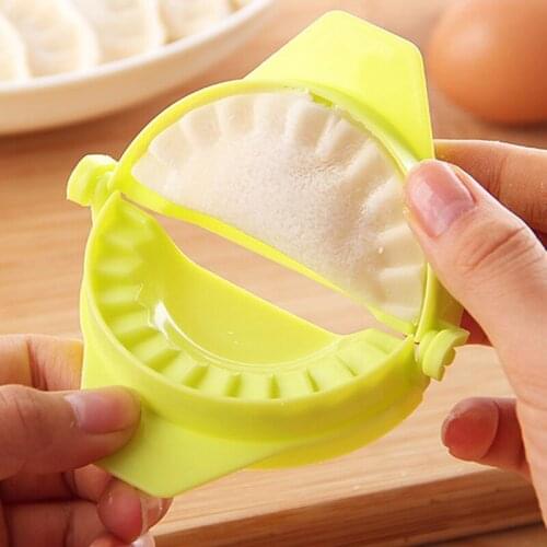 1-10pcs DIY Dumplings Maker Tool Mould Dough Press Meat Jiaozi Maker Dumpling Mold Clips Baking Molds Pastry Kitchen Accessories