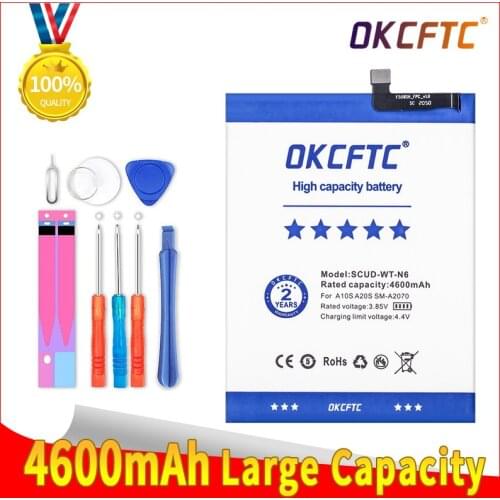 Original Replacement Phone Battery SCUD-WT-N6 For Samsung Galaxy A10s A20s SM-A2070 SM-A107F Phone Battery 4600mAh
