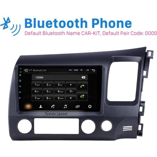 Seicane Android 8.1 Car Stereo Multimedia Player For Honda Civic 2006 2007-2009 2010 2011 2din GPS Navigation support AUX USB