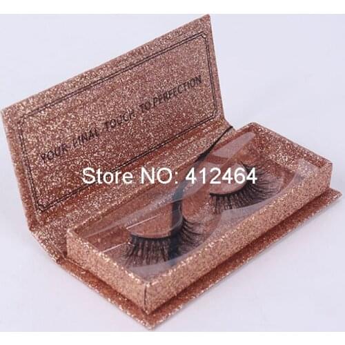 Fast delivery Private Label Custom False Eyelashes Packaging Magnetic Box with Real Mink Eyelashes ---PX2003