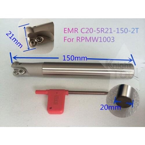 EMR C20-5R21-150-2T Round Dowel End Mill EMR Corner Rounding End Mill