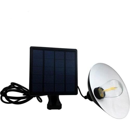 HobbyLane Solar Ceiling Lamp Outdoor Landscape Garden Lighting Decoration E27 Bulb