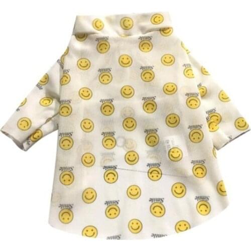 Summer Dog Shirt Small Dog Clothes Coat Cat Yorkshire Chihuahua Poodle Bichon Pomeranian Schnauzer Pug French Bulldog Clothing