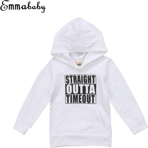 Fashion Toddler Newborn Baby Boy Girl Clothes Cotton Long Sleeve Hoodie Hooded 0-5years Helen115