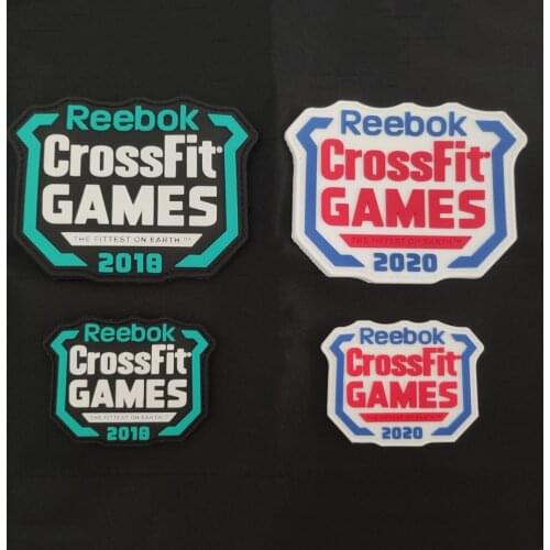 New PVC 3D Patch CrossFit GAMES 2018/2020 Military Armband Decorative Clothing Applique Application For Sports Tactical Vest Bag
