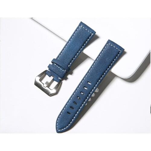 New 20mm 22mm strap Amazfit pace leather strap for xiaomi amazfit bip mijia quartz Garmin Forerunner 645 Vivoactive 3