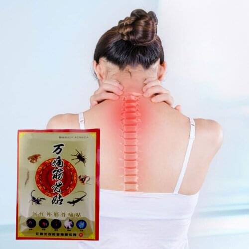 Wholesale Relaxation Joint/Arthritis Pain Patches Spider venom Analgesic Plaster Far-infrared Medicine Self heating Pain Relief