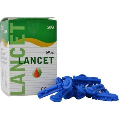 Wholesales CE approved Sterile disposable blood Lancet 100pcs/lot 2 boxes free shipping