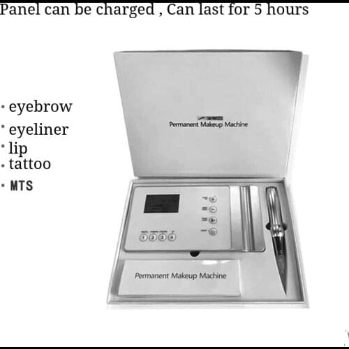 Professional Eyebrow Tattoo Machine Pen For Permanent Make Up Eyebrows Microblading Makeup DIY Kit With Tattoo Needle