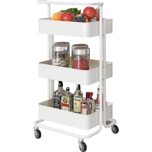 Skin management three-layer cart hair tattoo cupping rack beauty salon cart nail tool car