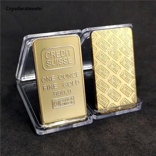1 oz 24K .999 Gold Clad Bullion Bar Ingot EXTREMELY RARE