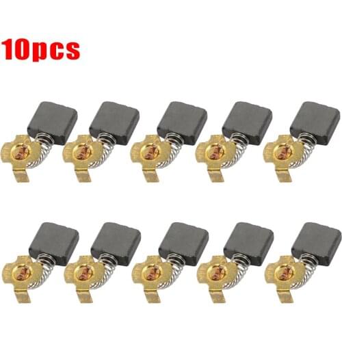 10Pcs Motor Carbon Brushes 7*17*19mm Power Tool Accessories For Electric Drill /Electric Hammer /Angle Grinder For Bosch/Makita