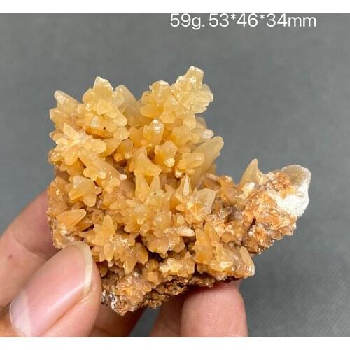 100% natural Orange Calcite mineral specimen stones and crystals healing crystals quartz gemstones free shipping