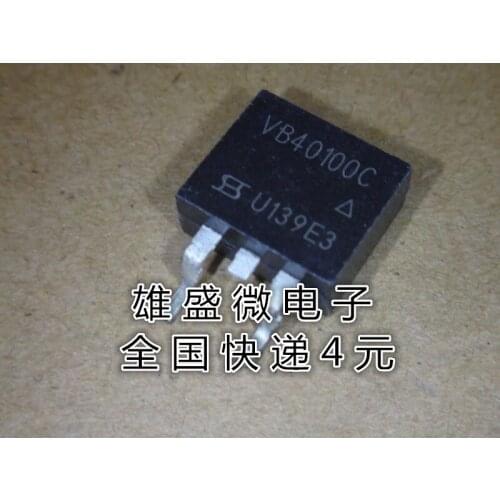 100% Original New In Stock VB40100C TO-263 VB40100C-E3/8W 10pcs/lot