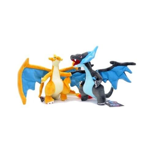 Free Shipping Pokemon PocketMonster Original Anime Games Series 23CM Charizard Charmander Plush Dolls Stuffed Toys Kid Gift