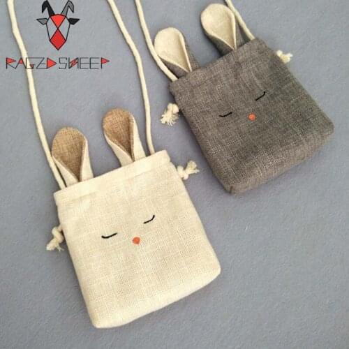 Girls Small Coin Purse Change Wallet Kids Bag Coin Pouch Childrens Wallet Money Holder Lovely Kids Gift Rabbit Bag