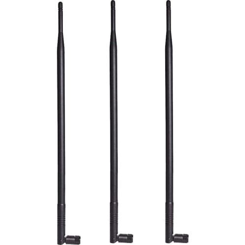 9Dbi Wifi Antenna 2.4Ghz 5.8Ghz Dual Band SMA Antenna 4G Omni-Directional Wireless Antenna For Wireless Network Router