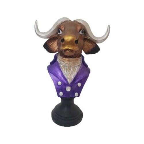 EU HOME DECORATION AROSE BULL TRINKET HOME OFFICE DECOR